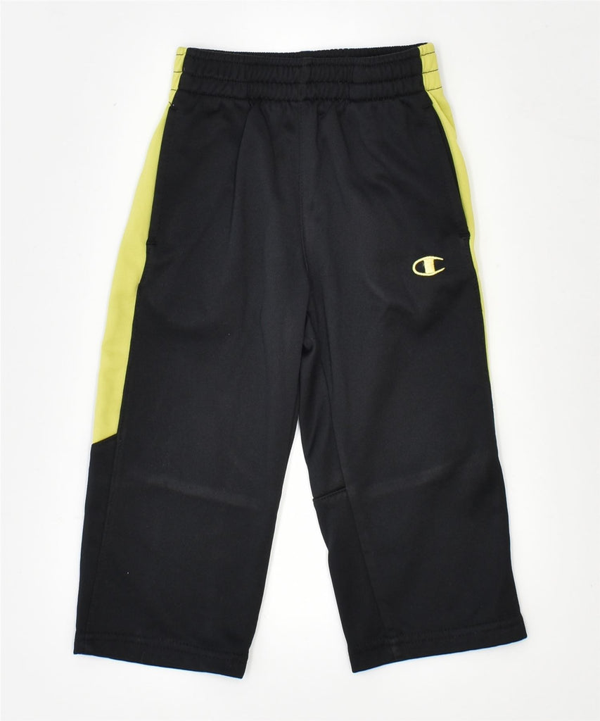 CHAMPION Boys Tracksuit Trousers 18-24 Months Black Sports | Vintage | Thrift | Second-Hand | Used Clothing | Messina Hembry 