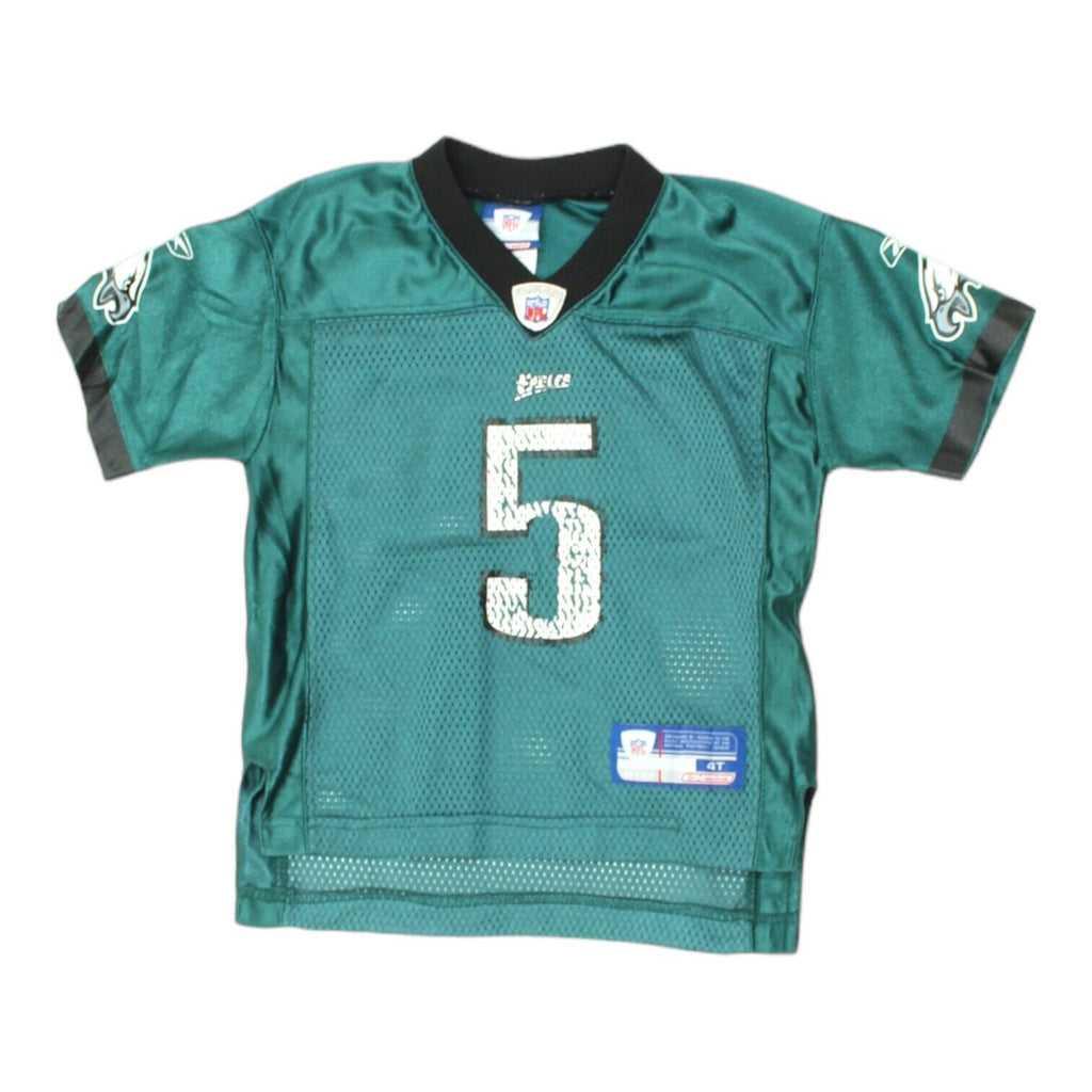 Philadelphia Eagles Donovan McNabb Boys Green Reebok Jersey | NFL American Sport | Vintage Messina Hembry | Thrift | Second-Hand Messina Hembry | Used Clothing | Messina Hembry 