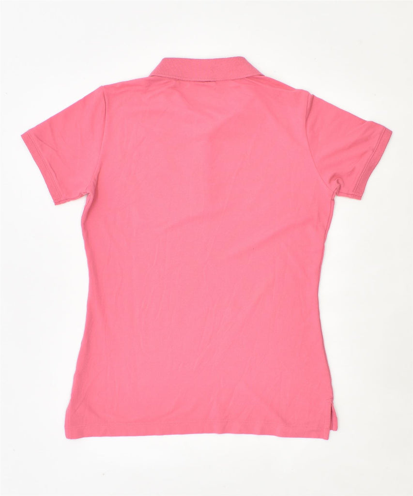 CHAMPION Womens Polo Shirt UK 12 Medium Pink | Vintage | Thrift | Second-Hand | Used Clothing | Messina Hembry 