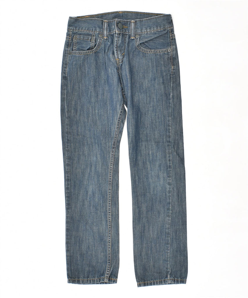 LEVI'S Boys 513 Straight Jeans 9-10 Years W25 L25 Blue Cotton | Vintage | Thrift | Second-Hand | Used Clothing | Messina Hembry 