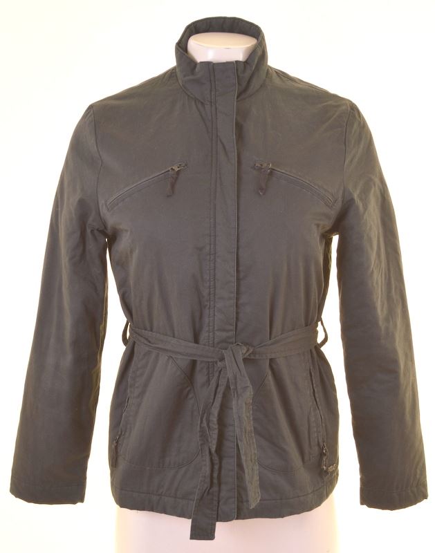 FILA Womens Overjacket IT 38 XS Black Cotton - Second Hand & Vintage Designer Clothing - Messina Hembry