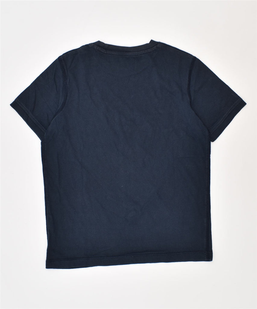 WOOLRICH Boys Graphic T-Shirt Top 7-8 Years Navy Blue Cotton | Vintage | Thrift | Second-Hand | Used Clothing | Messina Hembry 