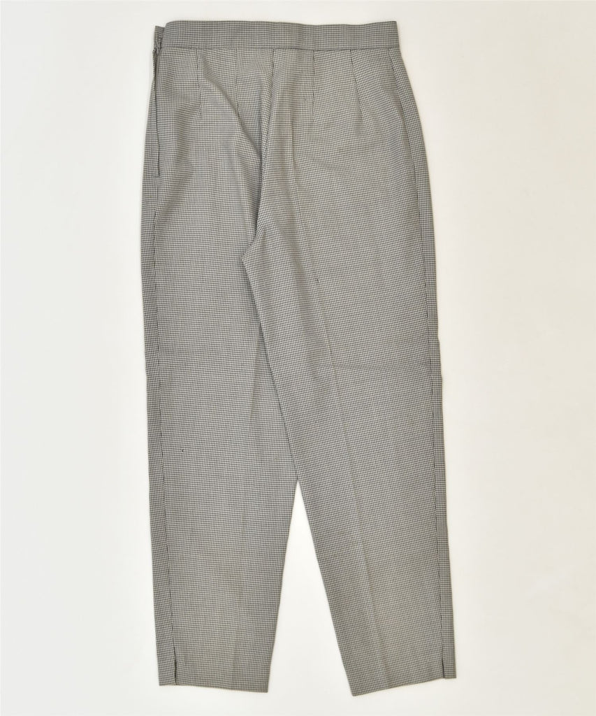 ALBA FORNARI Womens Pegged Suit Trousers IT 42 Medium W28 L27 Grey | Vintage | Thrift | Second-Hand | Used Clothing | Messina Hembry 