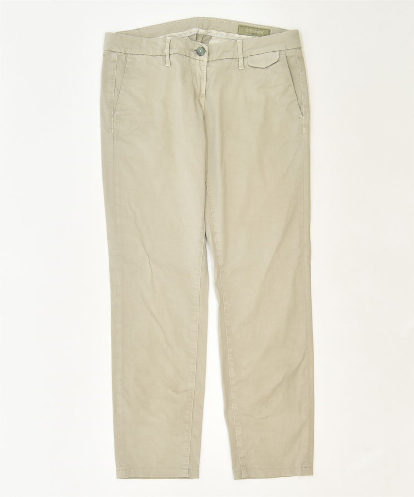 JACOB COHEN Womens Academy Slim Chino Trousers W31 L28 Grey Cotton Classic | Vintage | Thrift | Second-Hand | Used Clothing | Messina Hembry 