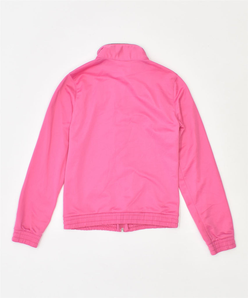 CHAMPION Girls Tracksuit Top Jacket 9-10 Years Pink Polyester | Vintage | Thrift | Second-Hand | Used Clothing | Messina Hembry 