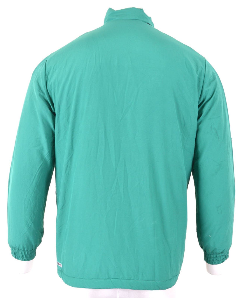 PUMA Boys Windbreaker Jacket 15-16 Years Green Polyester - Second Hand & Vintage Designer Clothing - Messina Hembry