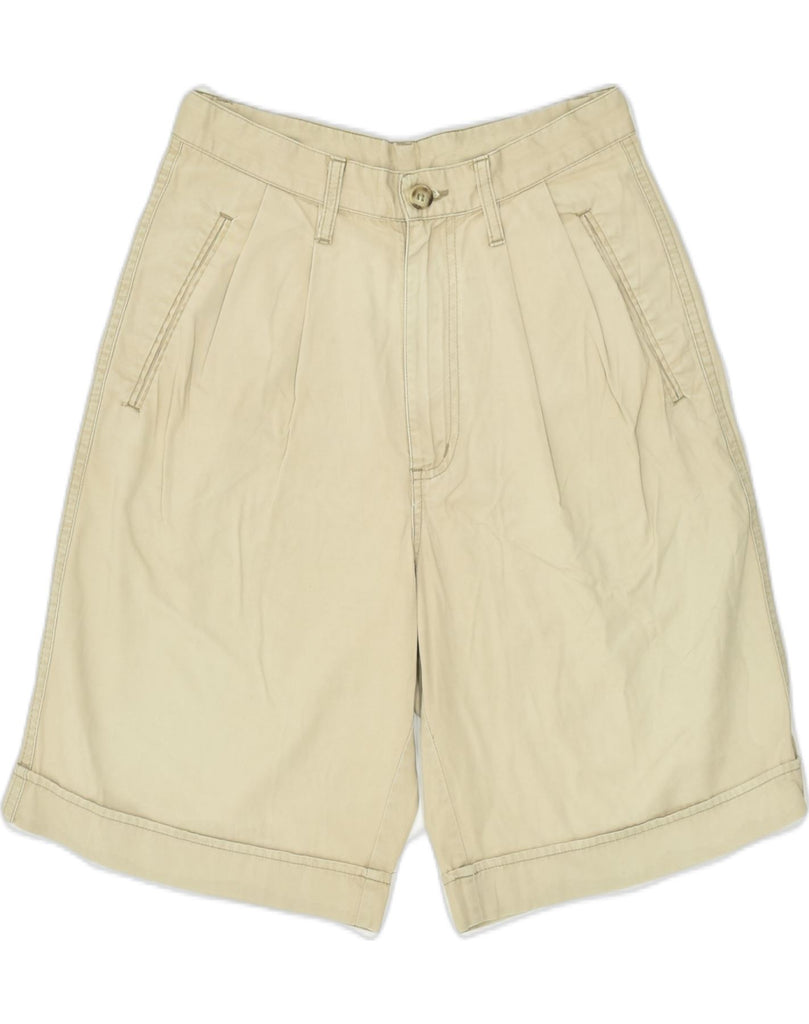 RIFLE Womens Chino Shorts W29 Medium Beige Cotton | Vintage | Thrift | Second-Hand | Used Clothing | Messina Hembry 