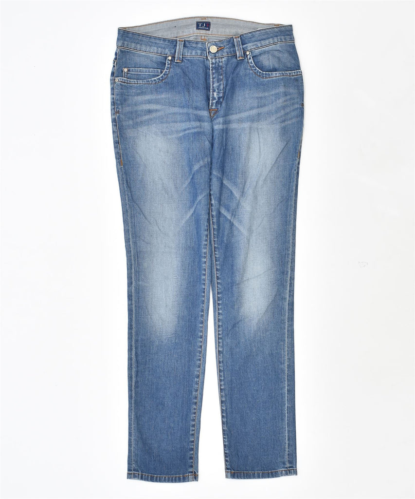 TRUSSARDI Womens Slim Jeans W27 L30 Blue Cotton | Vintage | Thrift | Second-Hand | Used Clothing | Messina Hembry 