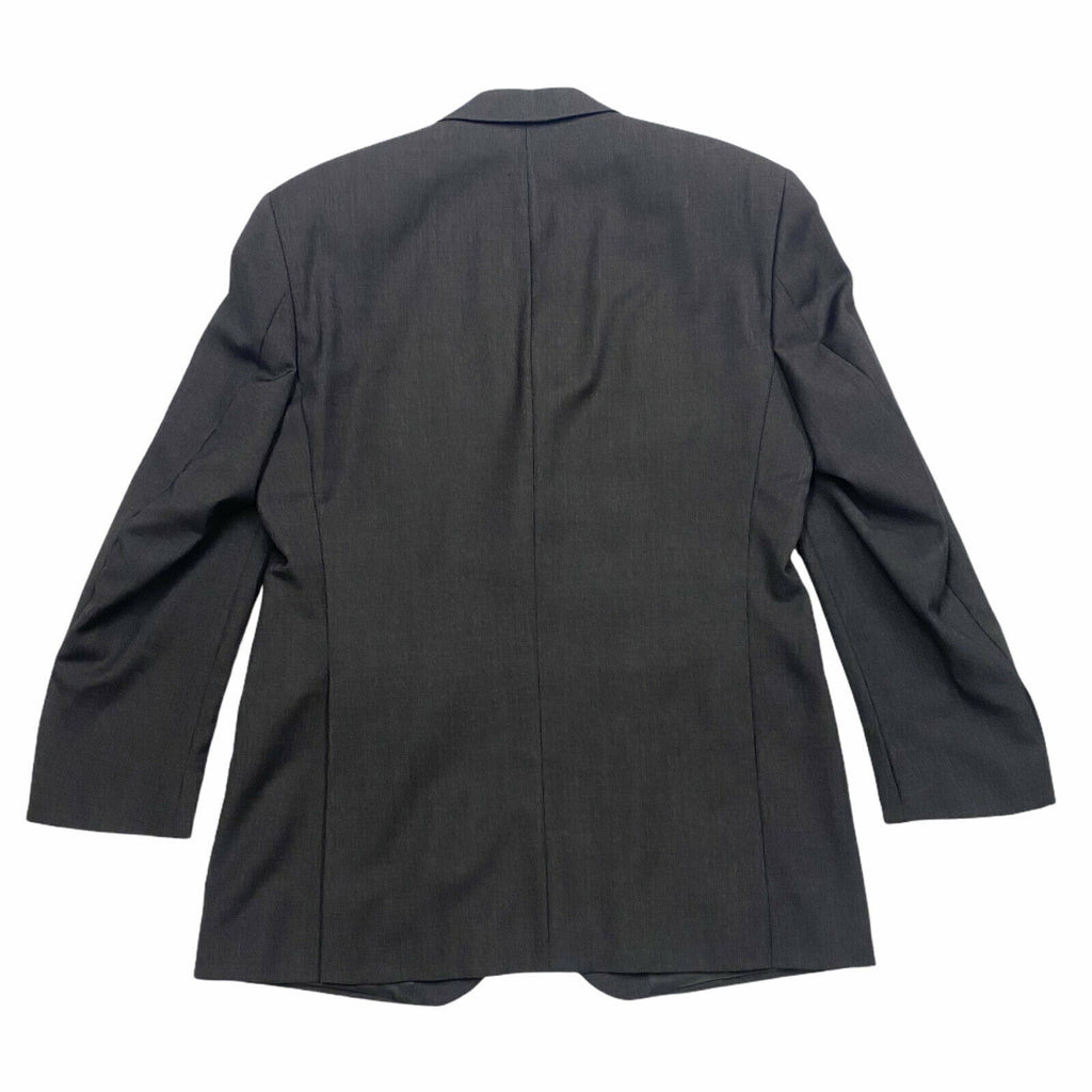 Yves Saint Laurent Wool Blazer Jacket | Vintage YSL Designer Suit Dark Grey VTG | Vintage Messina Hembry | Thrift | Second-Hand Messina Hembry | Used Clothing | Messina Hembry 