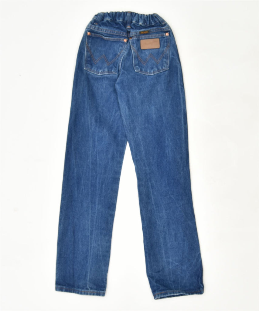 WRANGLER Girls Straight Jeans 13-14 Years W24 L30 Blue Cotton | Vintage | Thrift | Second-Hand | Used Clothing | Messina Hembry 