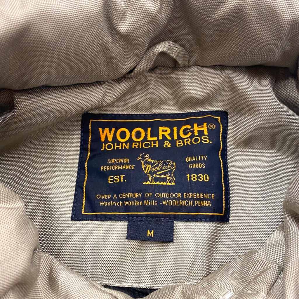 Woolrich Heavyweight Nylon Quilted Jacket | Vintage High End Designer Grey VTG | Vintage Messina Hembry | Thrift | Second-Hand Messina Hembry | Used Clothing | Messina Hembry 