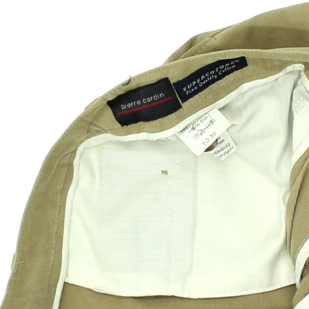 Pierre Cardin Beige Chino Trousers | Vintage Luxury High End Designer Slacks VTG | Vintage Messina Hembry | Thrift | Second-Hand Messina Hembry | Used Clothing | Messina Hembry 