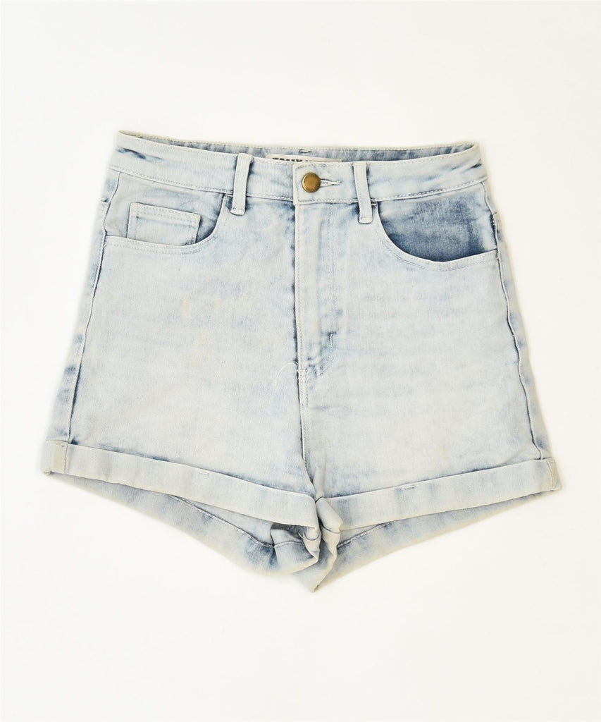 TALLY WEIJL Womens Denim Hot Pants IT 36 XS W26 Blue Cotton Vintage | Vintage | Thrift | Second-Hand | Used Clothing | Messina Hembry 