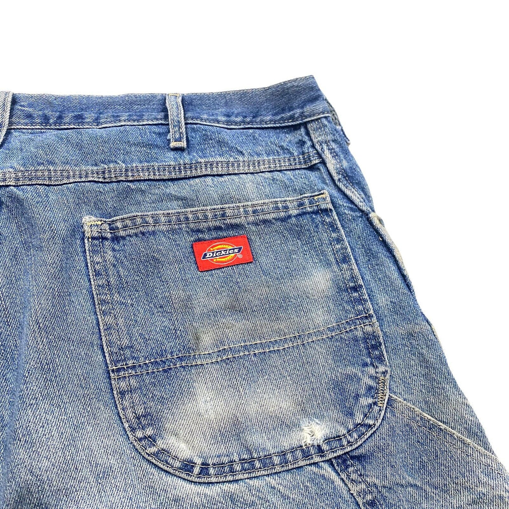 Dickies Hammer Loop Denim Shorts | Vintage 90s Designer Workwear Style Blue VTG | Vintage Messina Hembry | Thrift | Second-Hand Messina Hembry | Used Clothing | Messina Hembry 