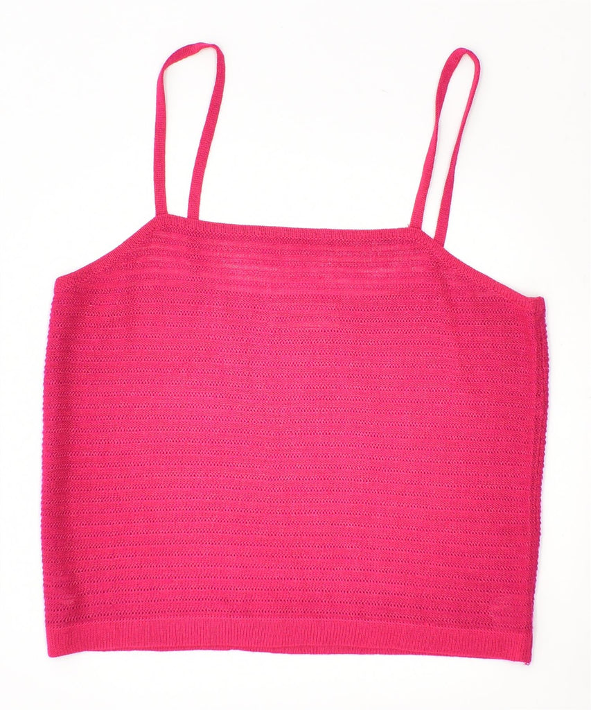 GIGLIOLAMAGLIA Womens Cami Top IT 48 XL Pink Viscose Vintage | Vintage | Thrift | Second-Hand | Used Clothing | Messina Hembry 