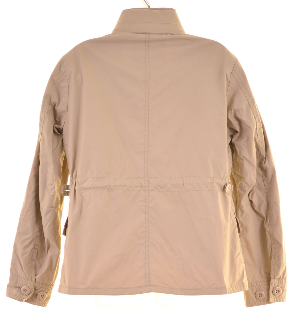 ROBE DI KAPPA Girls Windbreaker Jacket 7-8 Years Beige Nylon - Second Hand & Vintage Designer Clothing - Messina Hembry