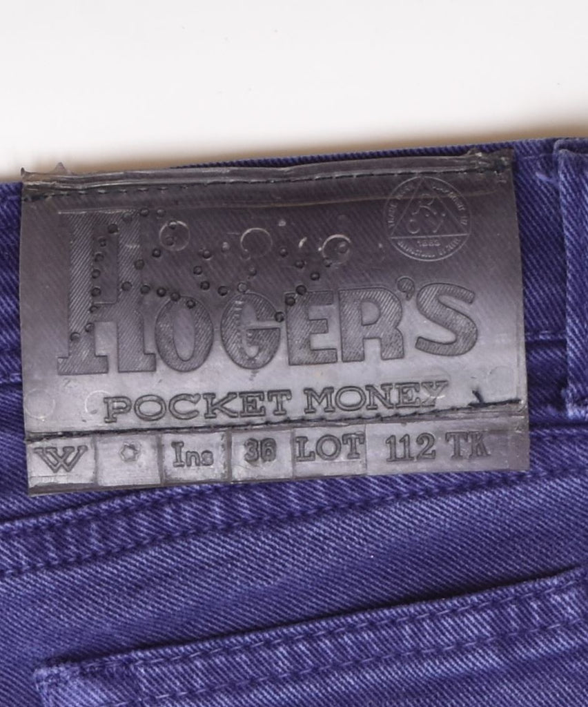 ROY ROGERS Girls Straight Jeans 7-8 Years W22 L24 Purple Cotton | Vintage | Thrift | Second-Hand | Used Clothing | Messina Hembry 