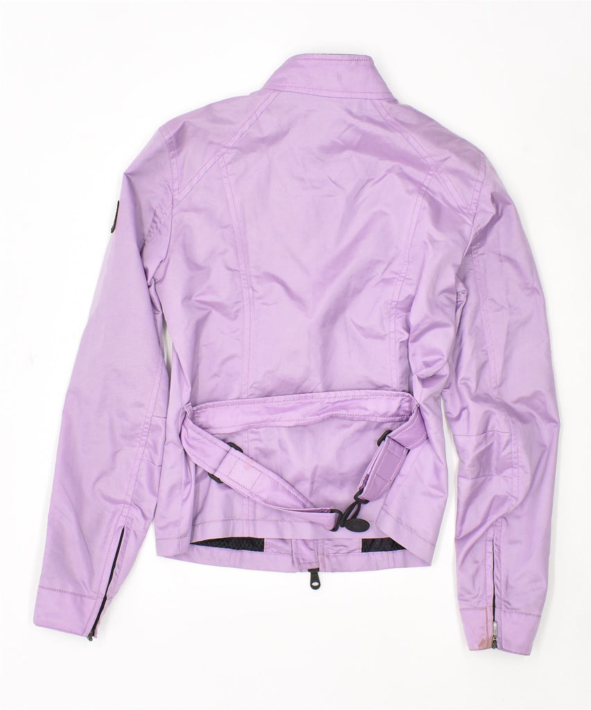 RIFRIGIWEAR Womens Windbreaker Jacket EU 38 XS Purple Polyester Vintage | Vintage | Thrift | Second-Hand | Used Clothing | Messina Hembry 