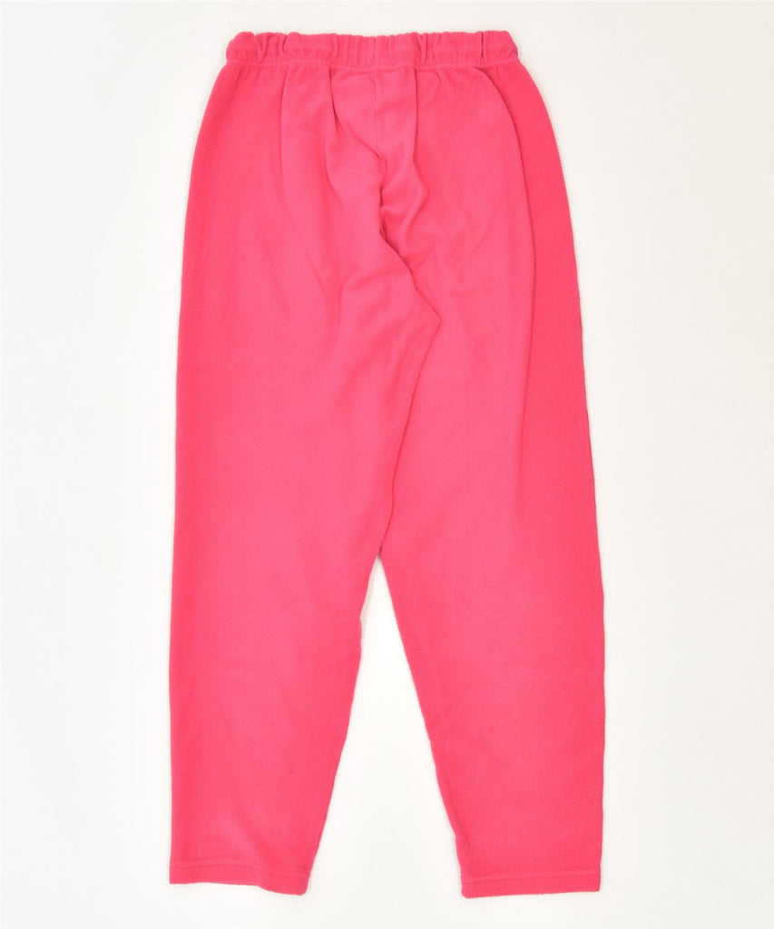 KAPPA Womens Fleece Tracksuit Trousers Small Pink Polyester Sports | Vintage | Thrift | Second-Hand | Used Clothing | Messina Hembry 