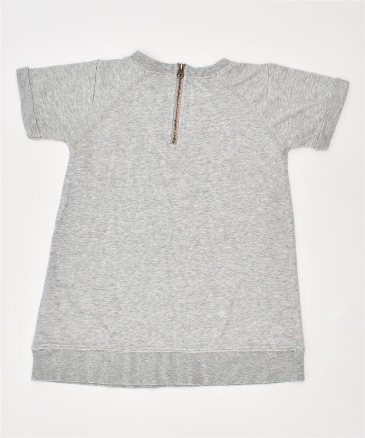 SUN68 Girls A-Line Dress 3-4 Years Grey Cotton Vintage | Vintage | Thrift | Second-Hand | Used Clothing | Messina Hembry 