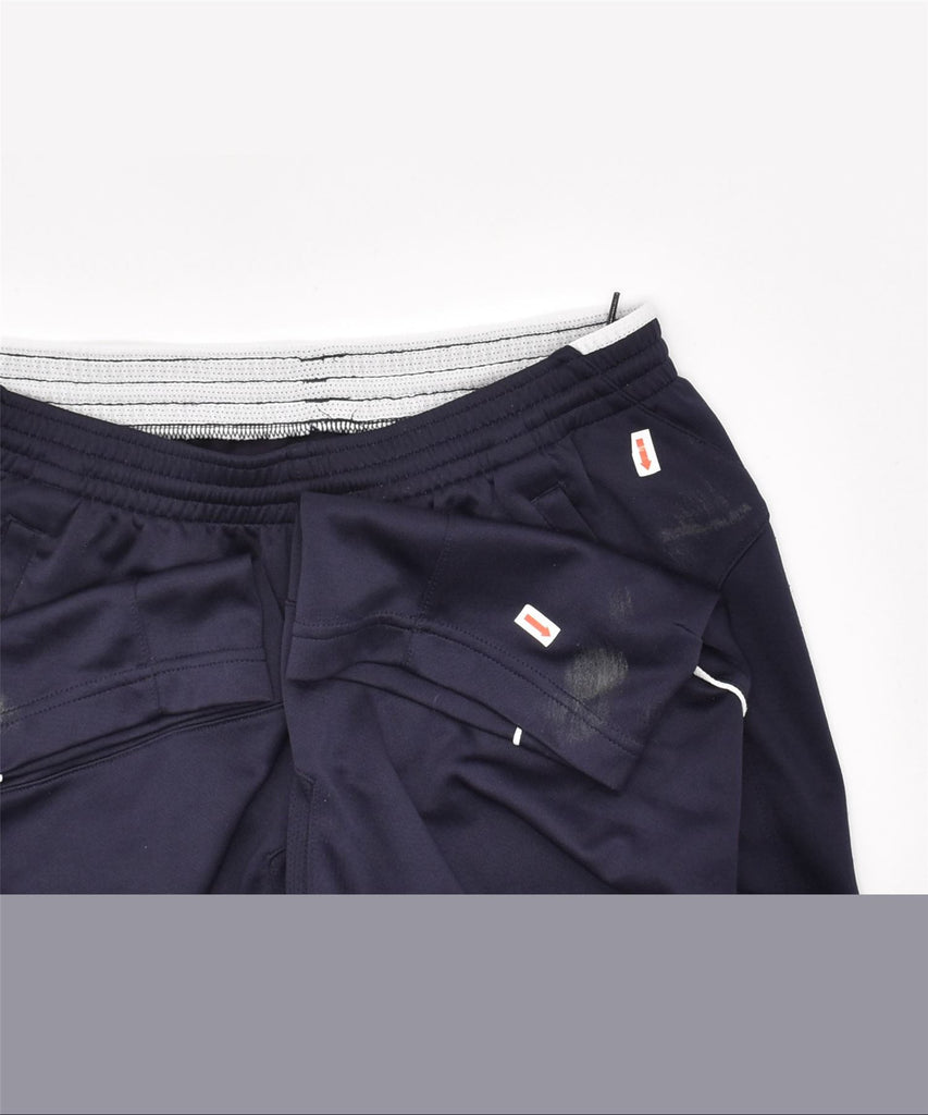 PUMA Mens Sport Shorts Medium Navy Blue Polyester | Vintage | Thrift | Second-Hand | Used Clothing | Messina Hembry 