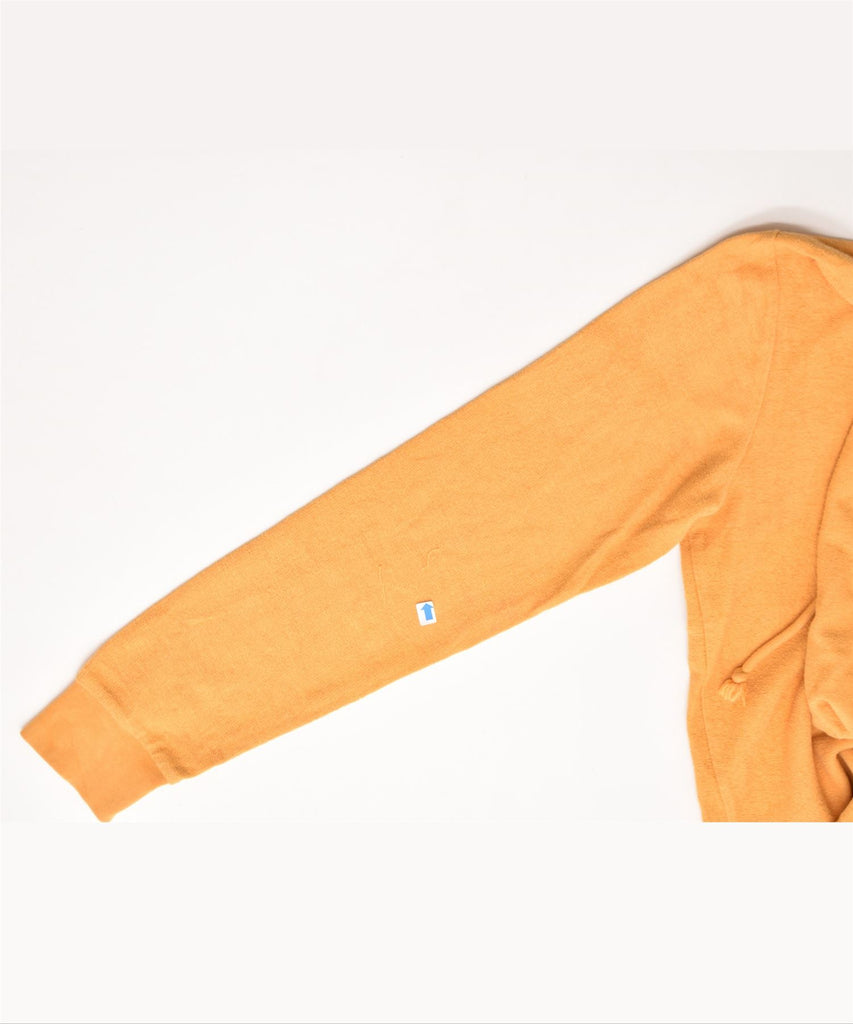 JACK & JONES Mens Graphic Hoodie Jumper Medium Orange Cotton | Vintage | Thrift | Second-Hand | Used Clothing | Messina Hembry 