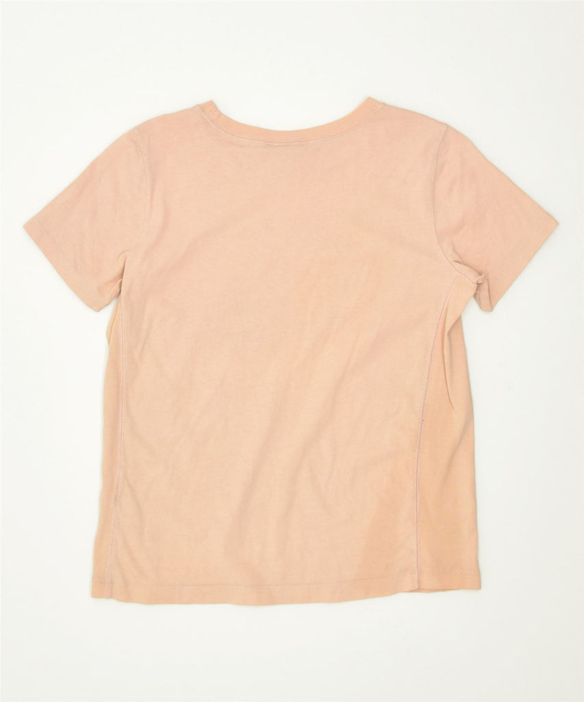 CHAMPION Womens T-Shirt Top UK 14 Medium Orange | Vintage | Thrift | Second-Hand | Used Clothing | Messina Hembry 