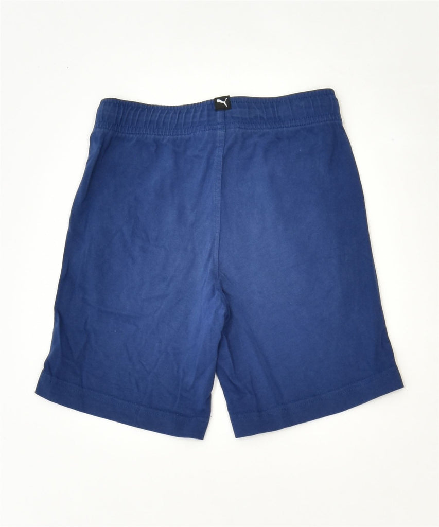 PUMA Boys Sport Shorts 5-6 Years Blue Sports | Vintage | Thrift | Second-Hand | Used Clothing | Messina Hembry 