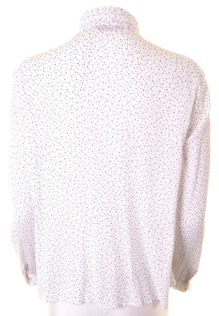 EXLUSIV Womens Shirt EU 48 2XL White Vintage | Vintage | Thrift | Second-Hand | Used Clothing | Messina Hembry 