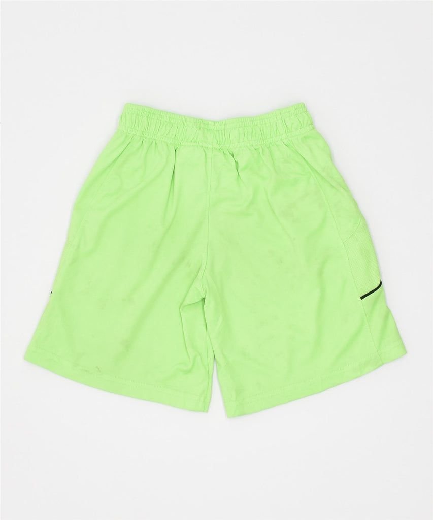 PUMA Boys Sport Shorts 5-6 Years Green Polyester Sports | Vintage | Thrift | Second-Hand | Used Clothing | Messina Hembry 