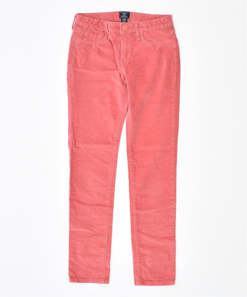 GAP Girls Regular Skinny Casual Trousers 10-11 Years W24 L25 Pink Cotton | Vintage | Thrift | Second-Hand | Used Clothing | Messina Hembry 