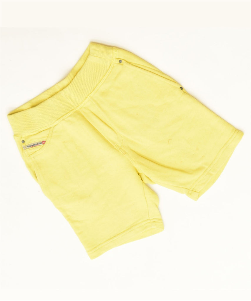 DIESEL Boys Sport Shorts 18-24 Months Yellow Cotton Sports | Vintage | Thrift | Second-Hand | Used Clothing | Messina Hembry 