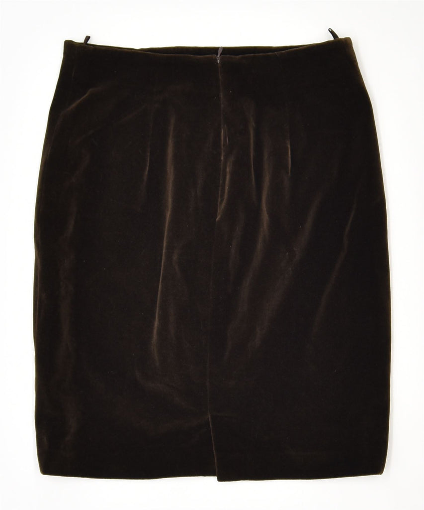 LES COPAINS Womens Pencil Skirt W28 Medium Brown | Vintage | Thrift | Second-Hand | Used Clothing | Messina Hembry 