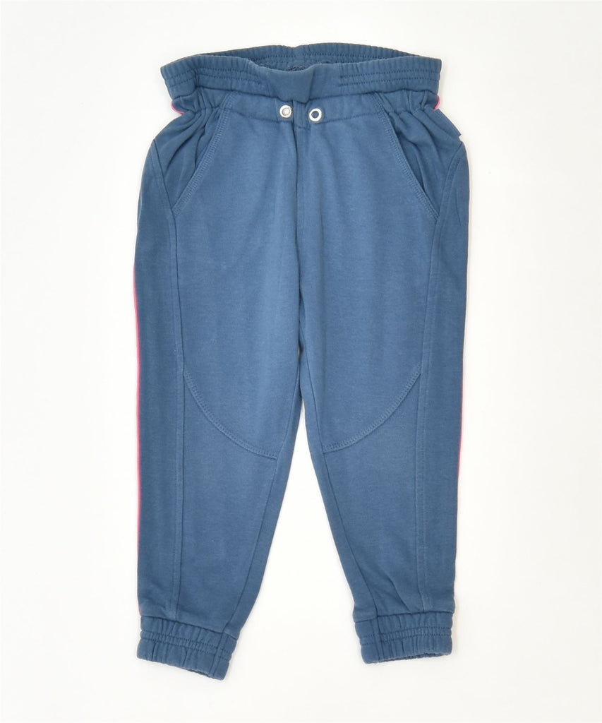 CHAMPION Girls Tracksuit Trousers 3-4 Years 2XS Blue Cotton Sports | Vintage | Thrift | Second-Hand | Used Clothing | Messina Hembry 