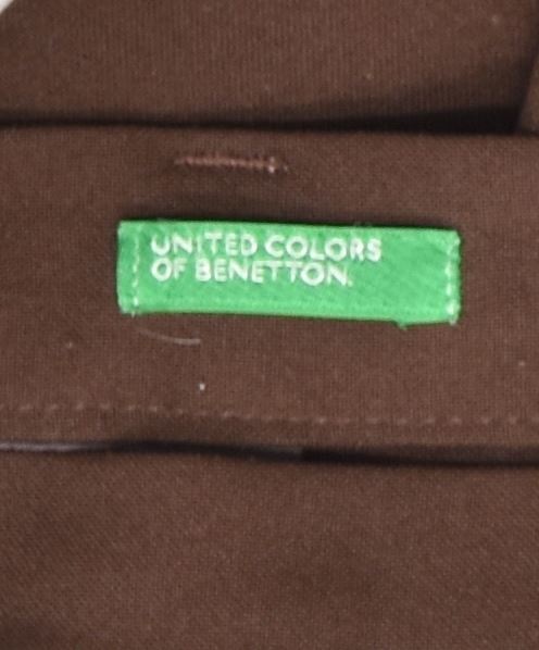 UNITED COLORS OF BENETTON Womens Slim Chino Trousers W32 L28 Brown | Vintage | Thrift | Second-Hand | Used Clothing | Messina Hembry 