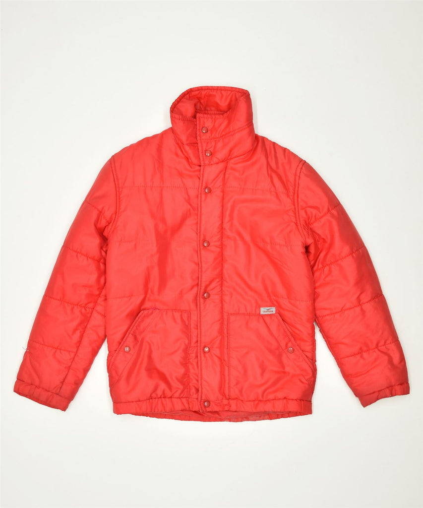 CARRERA Mens Padded Jacket UK 34 XS Red Nylon | Vintage | Thrift | Second-Hand | Used Clothing | Messina Hembry 