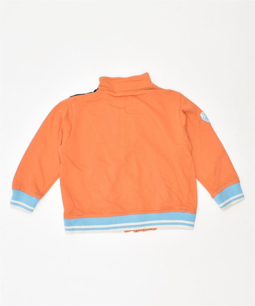 CHAMPION Boys Tracksuit Top Jacket 9-12 Months Orange Cotton | Vintage | Thrift | Second-Hand | Used Clothing | Messina Hembry 