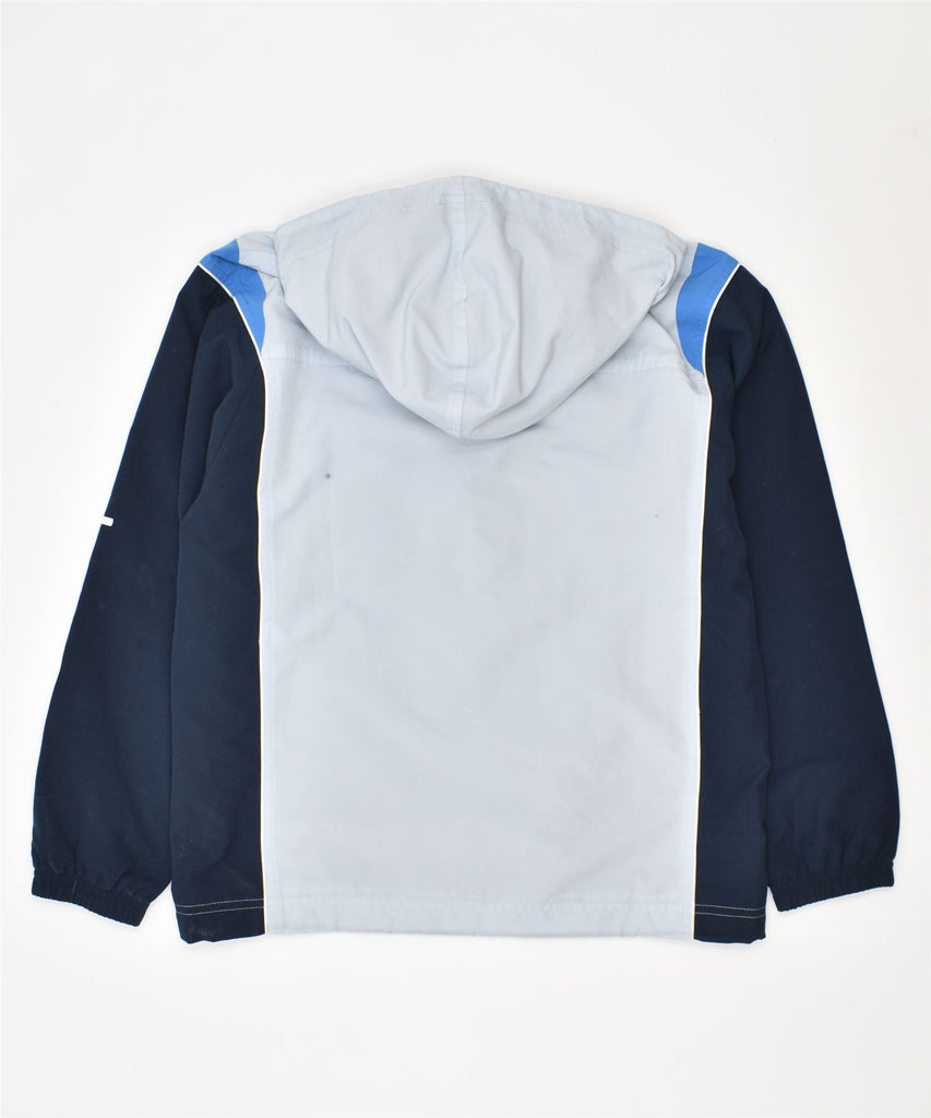 CHAMPION Boys Hooded Tracksuit Top Jacket 11-12 Years Blue Polyamide | Vintage | Thrift | Second-Hand | Used Clothing | Messina Hembry 