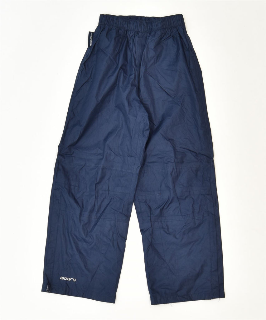 MOUNTAIN WAREHOUSE Boys Tracksuit Trousers 7-8 Years Navy Blue Sports | Vintage | Thrift | Second-Hand | Used Clothing | Messina Hembry 