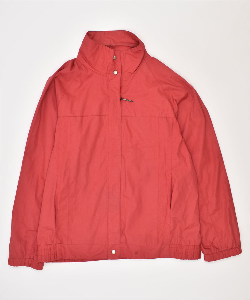 LONDON FOG Womens Harrington Jacket UK 16 Large Red | Vintage | Thrift | Second-Hand | Used Clothing | Messina Hembry 