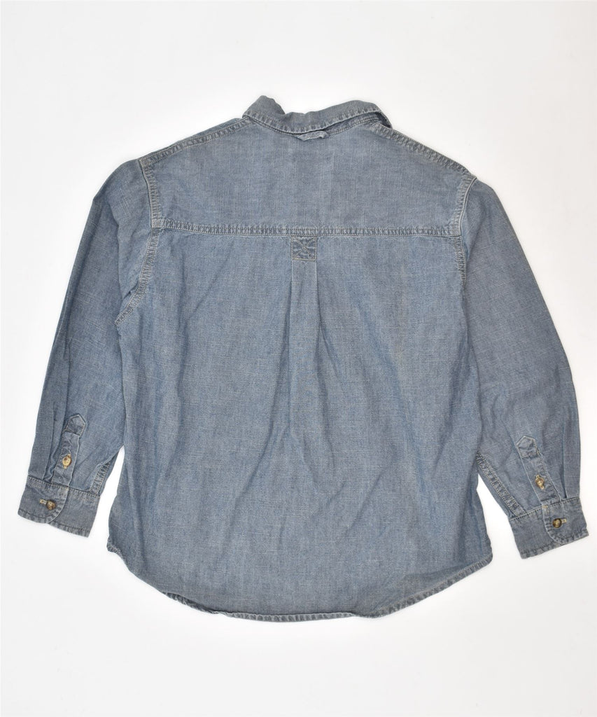 TIMBERLAND Boys Denim Shirt 9-10 Years Blue Cotton | Vintage | Thrift | Second-Hand | Used Clothing | Messina Hembry 