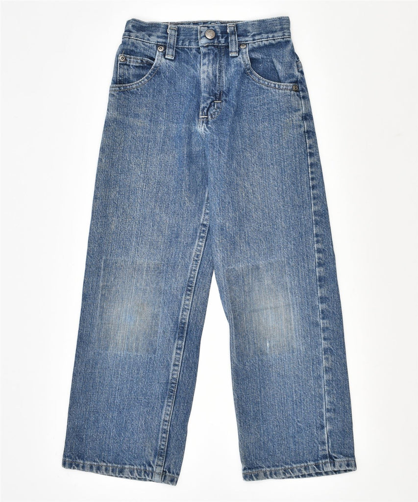 LEE Boys Straight Jeans 6-7 Years Small W20 L20 Blue Cotton | Vintage | Thrift | Second-Hand | Used Clothing | Messina Hembry 