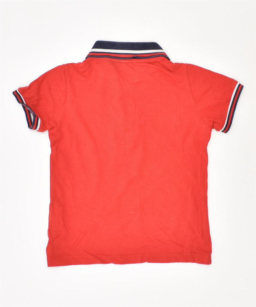 CHAMPION Boys Polo Shirt 3-4 Years 2XS Red Cotton | Vintage | Thrift | Second-Hand | Used Clothing | Messina Hembry 