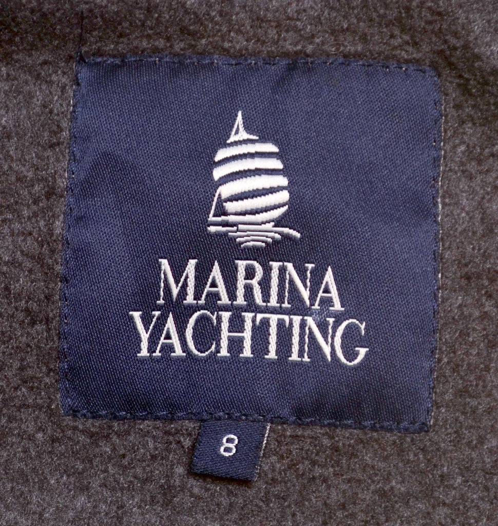 MARINA YACHTING Boys Padded Gilet 7-8 Years Beige Polyester | Vintage | Thrift | Second-Hand | Used Clothing | Messina Hembry 