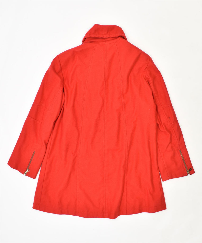 VINTAGE Womens Overcoat UK 16 Large Red | Vintage | Thrift | Second-Hand | Used Clothing | Messina Hembry 