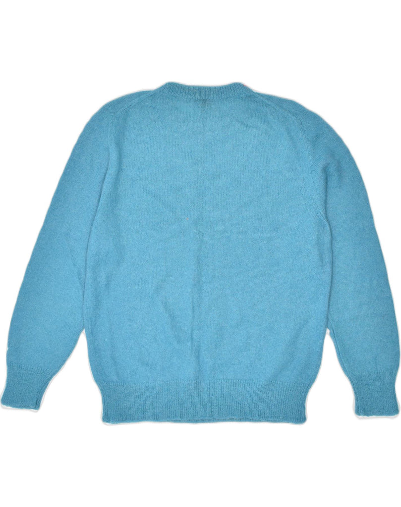 VINTAGE Womens Crew Neck Jumper Sweater UK 16 Large Blue | Vintage | Thrift | Second-Hand | Used Clothing | Messina Hembry 