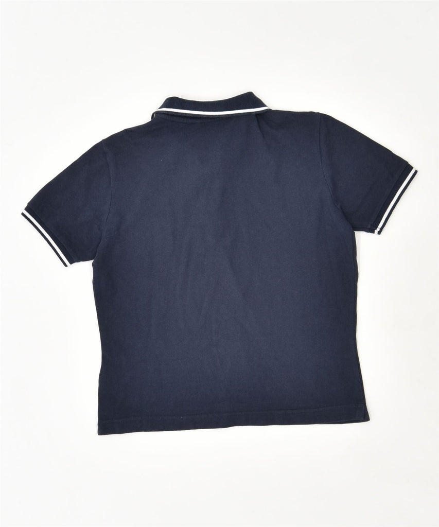 KAPPA Womens Polo Shirt UK 12 Medium Navy Blue | Vintage | Thrift | Second-Hand | Used Clothing | Messina Hembry 
