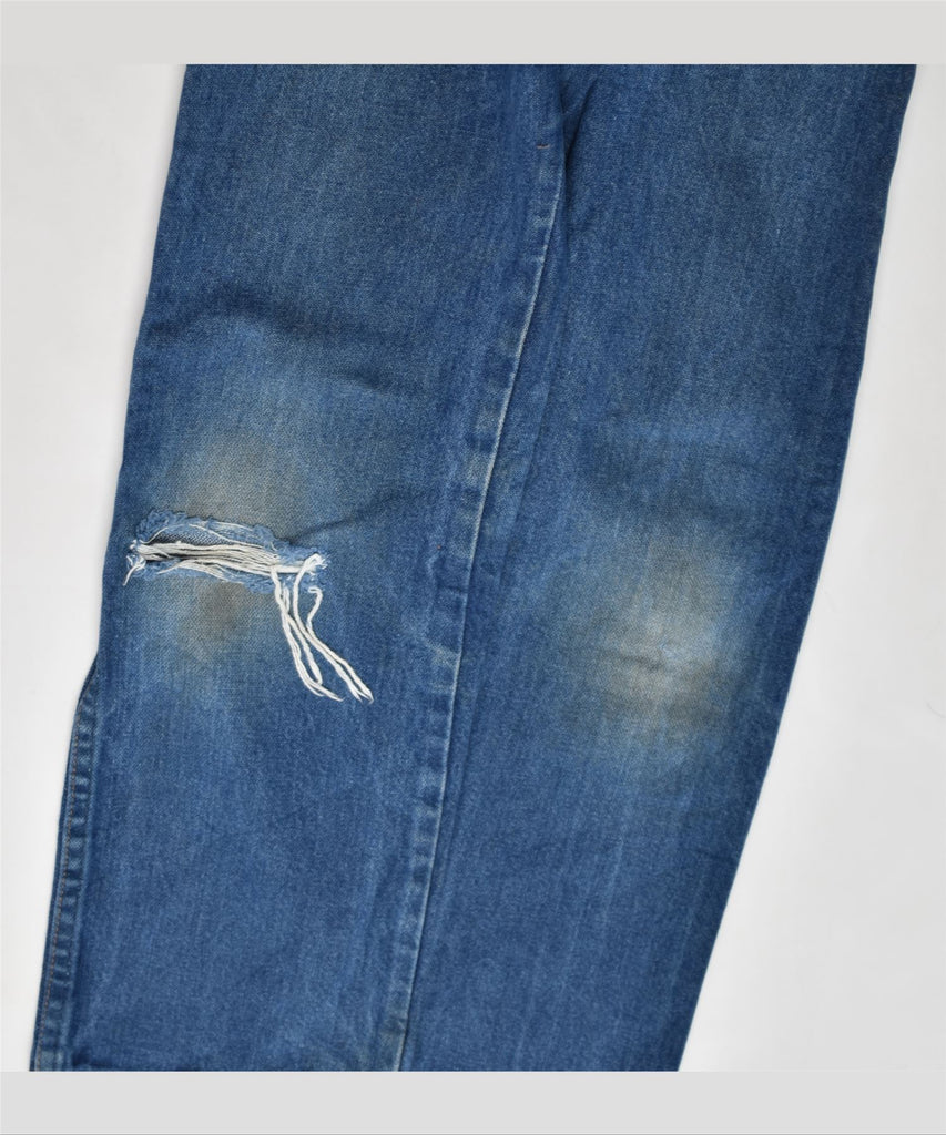 WRANGLER Boys Straight Jeans 7-8 Years W24 L24 Blue Cotton | Vintage | Thrift | Second-Hand | Used Clothing | Messina Hembry 