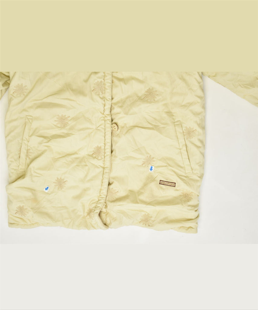 L'ALPINA Womens Reversible Windbreaker Jacket IT 46 Large Off White | Vintage | Thrift | Second-Hand | Used Clothing | Messina Hembry 