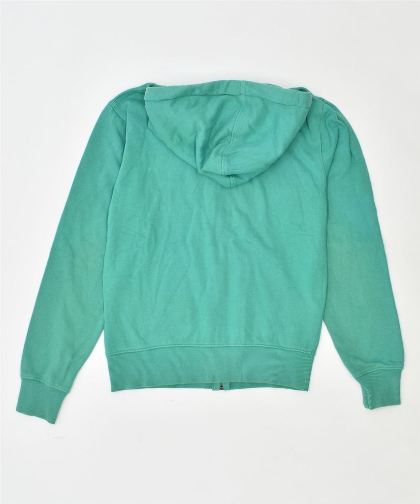 JACK & JONES Mens Graphic Zip Hoodie Sweater Medium Green Cotton | Vintage | Thrift | Second-Hand | Used Clothing | Messina Hembry 